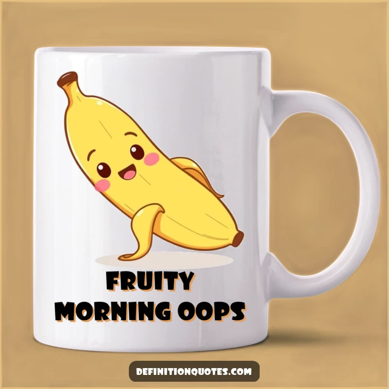 Funny Slipping Banana Mug: Peel-Good Humor, Perfect Funny Gift
