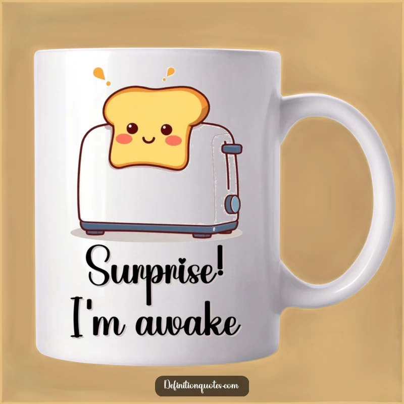 Funny Toast Pop Mug: A Hilarious Surprise Gift for Breakfast Lovers