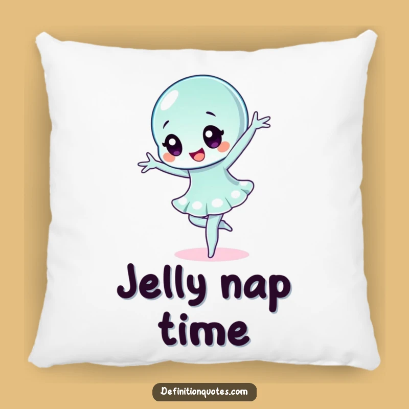Funny Wobbly Jelly Ballet Pillow: Hilarious Character Accent for Cozy Fun