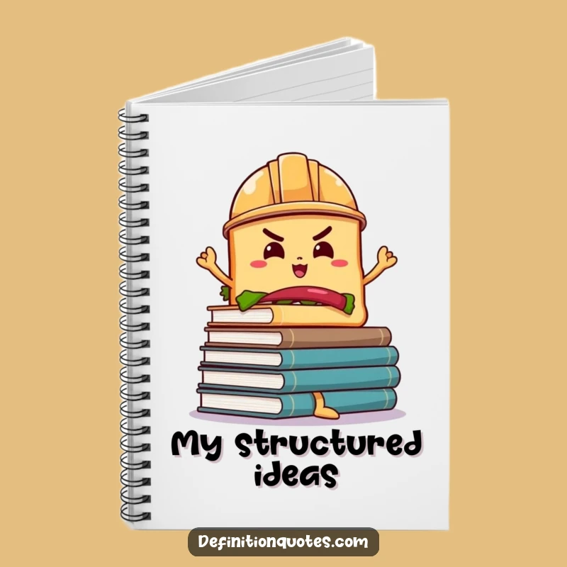 Funny Sandwich Book Balance Notebook: Hard Hat Character Journal Funny Gift