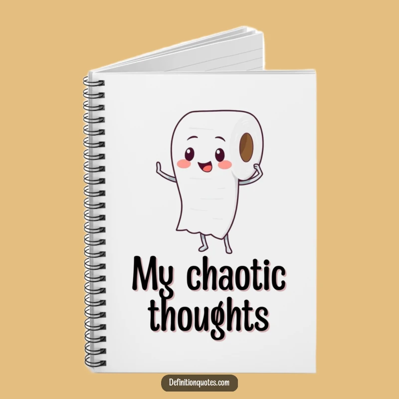 Funny Toilet Paper Roll Notebook: Jot Down Ideas with Comical Relief