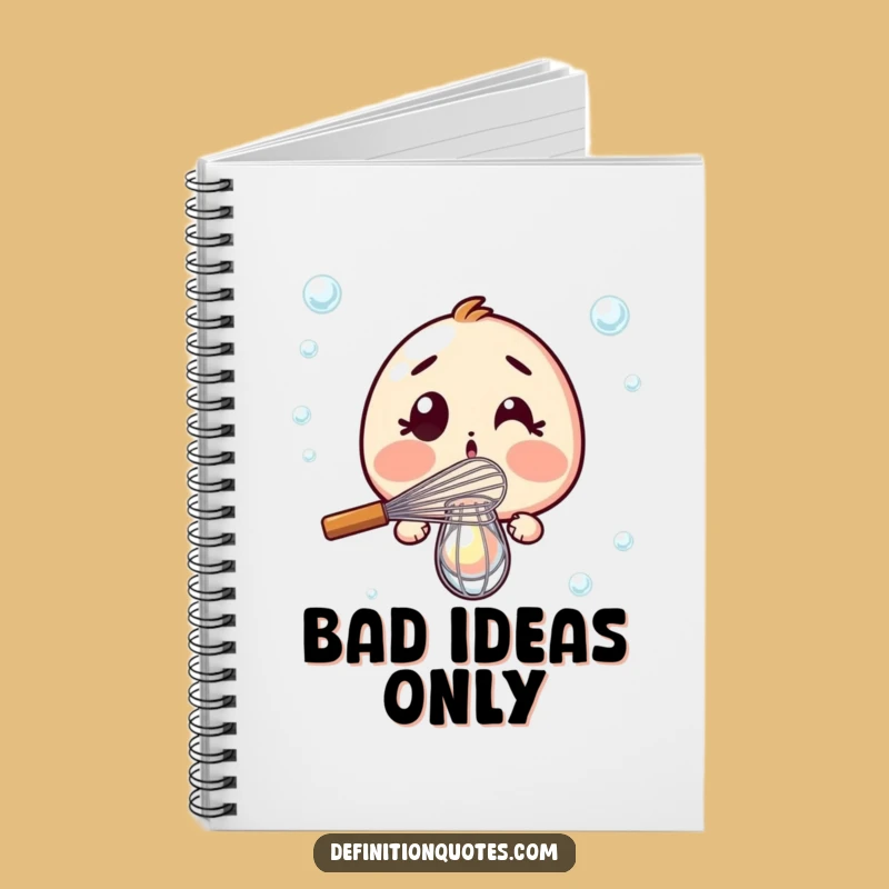 Funny Whisk Fail Notebook: Jot Down Recipes (and Kitchen Fails) with Humor