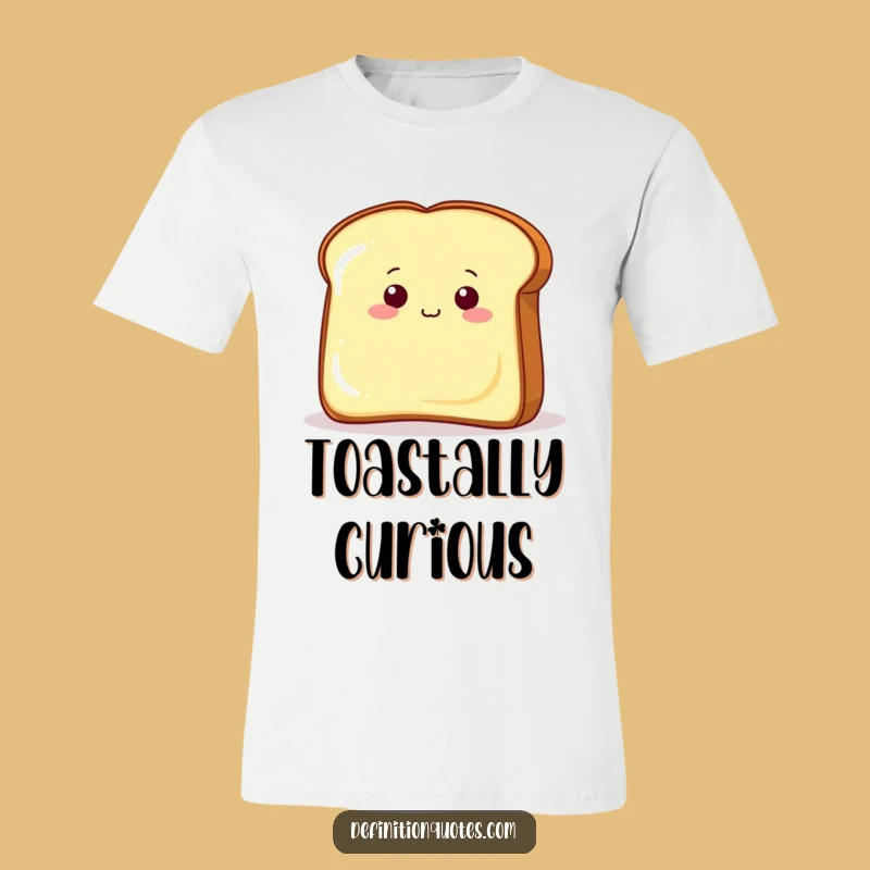 Funny Toast Butter T-Shirt: Hilarious Breakfast Character Tee for Sneaky Fun