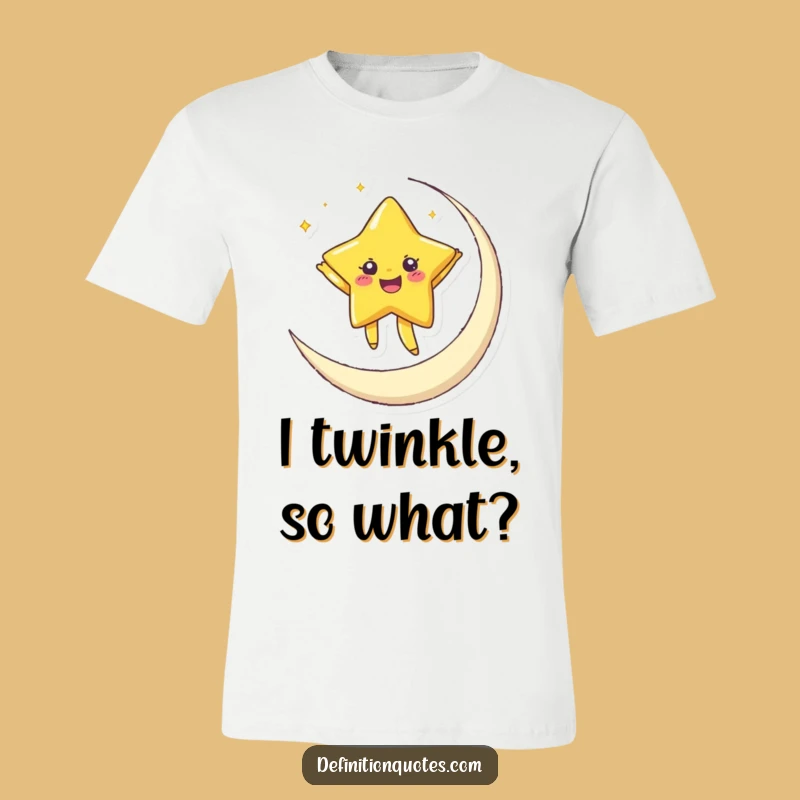 Funny Star Dancer T-Shirt: Twinkling Moon Dance Joyful Tee Gift